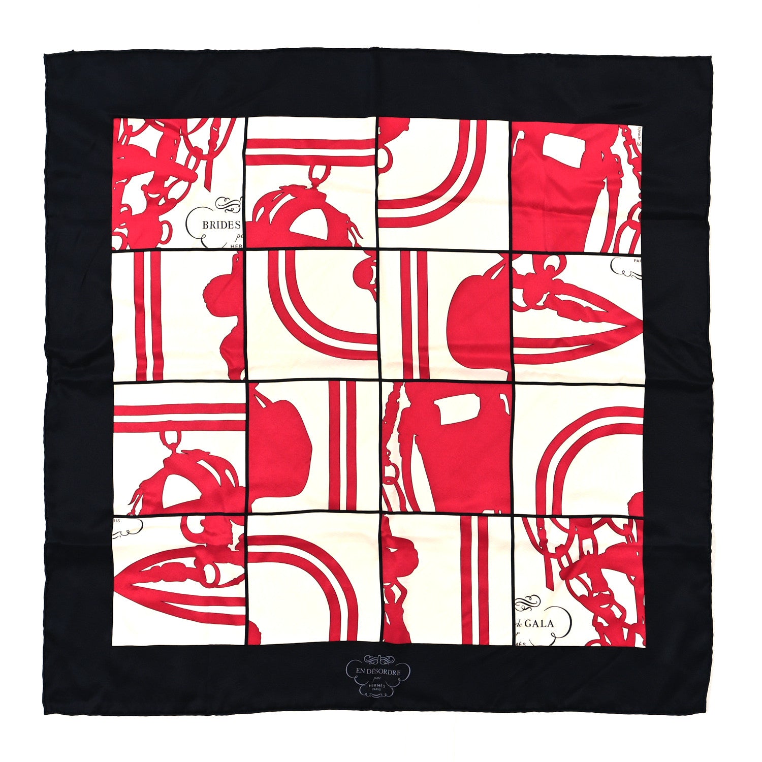 Hermes Silk Brides de Gala En Desordre Scarf 70 1 of 3