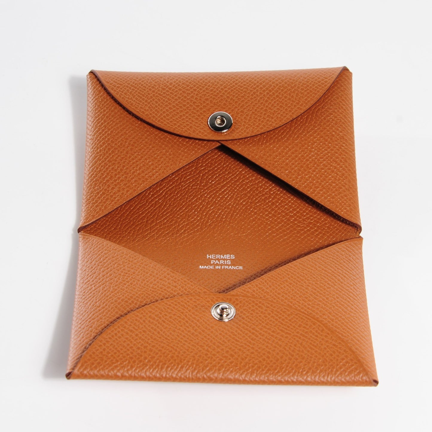 Epsom Calvi Card Case Gold