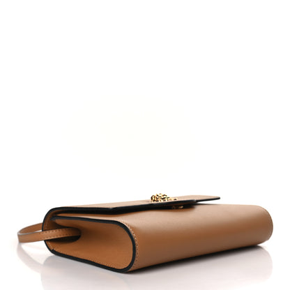 Versace Grained Calfskin La Medusa Crossbody Bag Brown 3 of 8