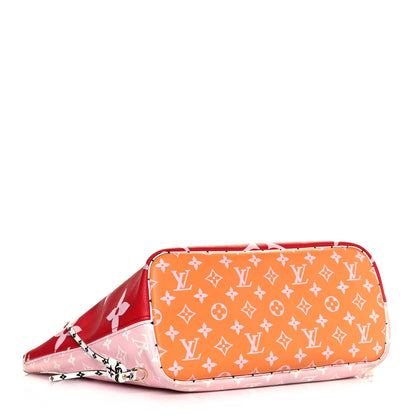 Louis Vuitton Monogram Giant Neverfull MM Rouge 4 of 11