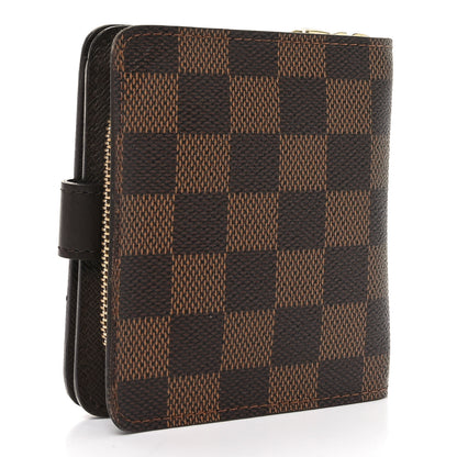 Louis Vuitton Damier Ebene Zippe Zipped Compact Wallet 3 of 6