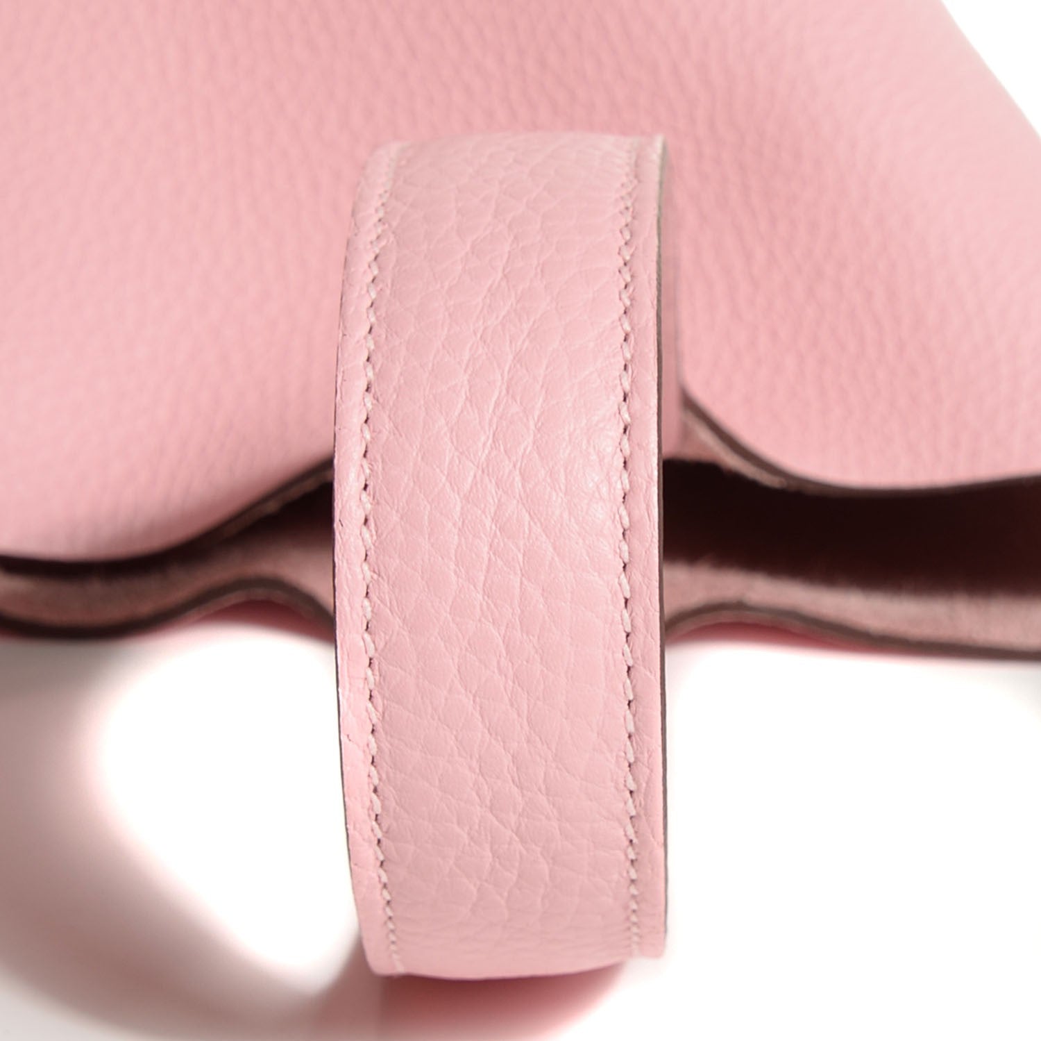 Hermes Taurillon Clemence Picotin Lock 22 MM Rose Sakura 20 of 20
