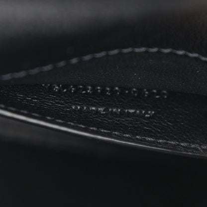 Saint Laurent Grain de Poudre Mini Classic Monogram Cassandra Top Handle Black 7 of 9