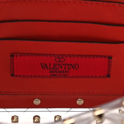Valentino Garavani PVC Medium Rockstud Spike Shoulder Bag 6 of 7