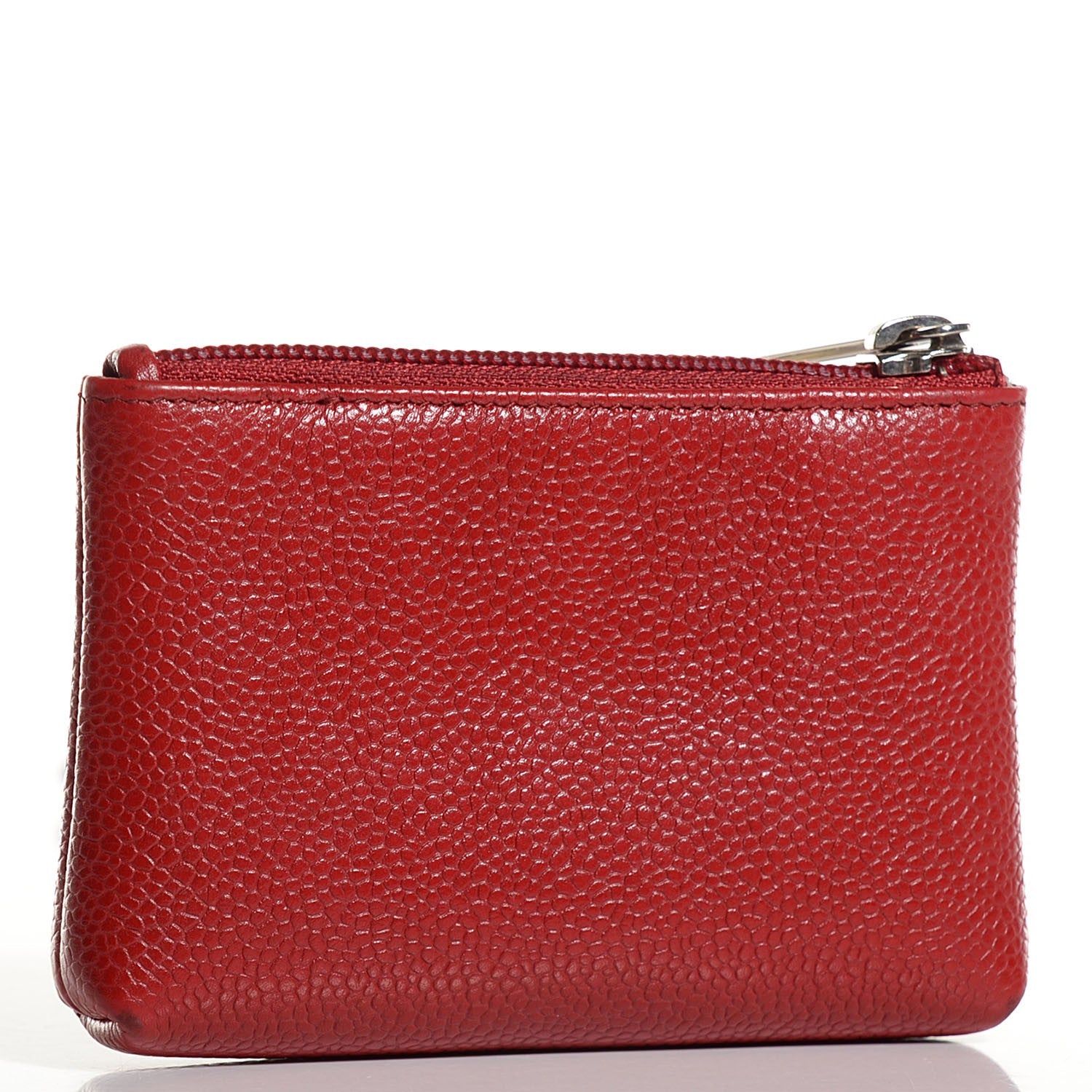 Chanel Caviar O-Key Holder Red 3 of 8