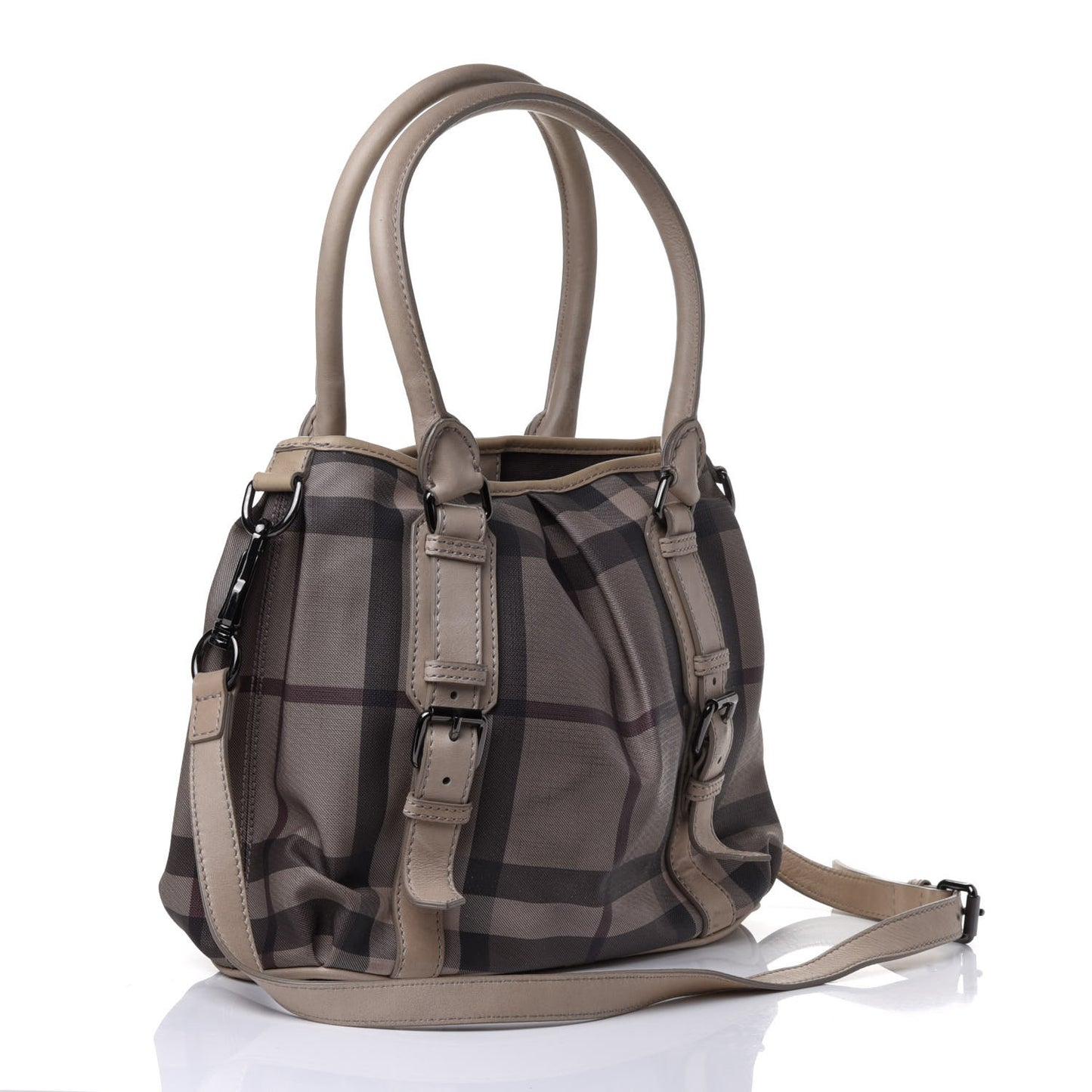 Smoked Check Small Northfield Tote Trench
