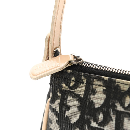 Christian Dior Monogram Mini Saddle Pochette White Blue 13 of 15