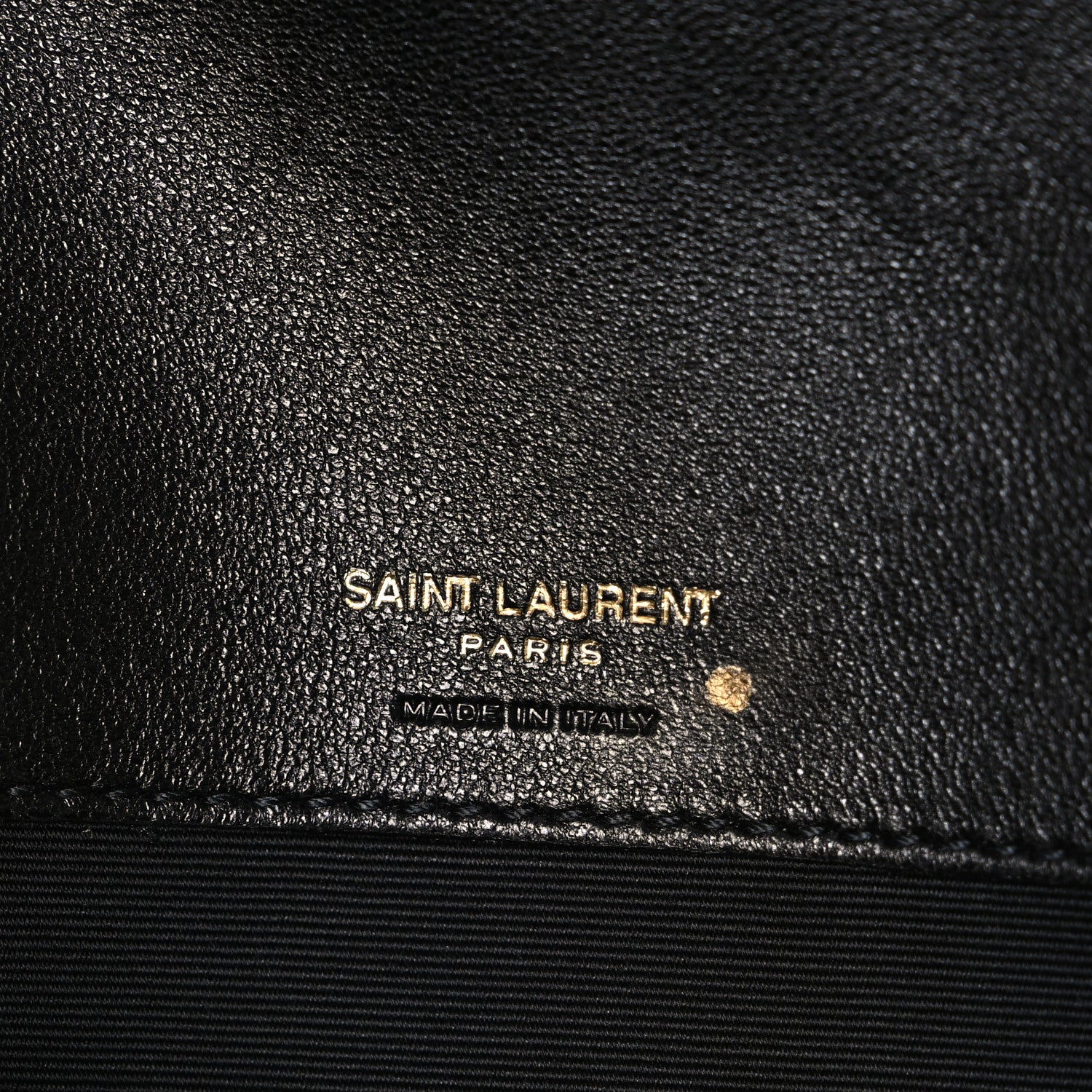 Saint Laurent Lambskin Chevron Quilted Medium Loulou Black 7 of 11