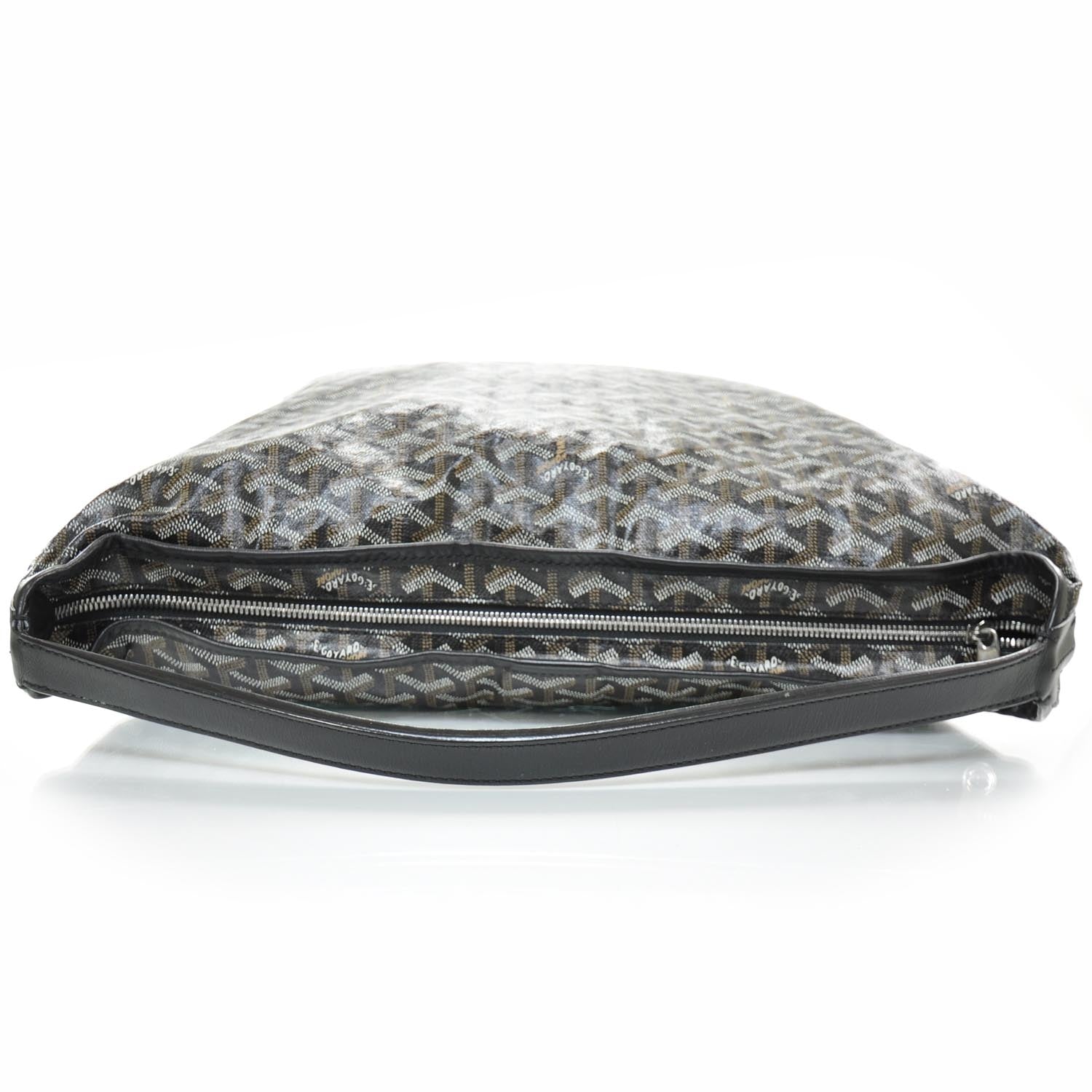 Goyard Goyardine Fidji Zip Hobo Black 5 of 9