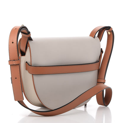 Loewe Calfskin Small Gate Crossbody Bag Ghost Light Ghost 3 of 9