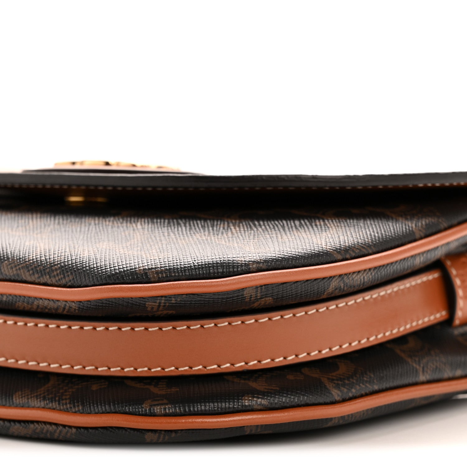 Celine Calfskin Triomphe Besace Tan 11 of 13