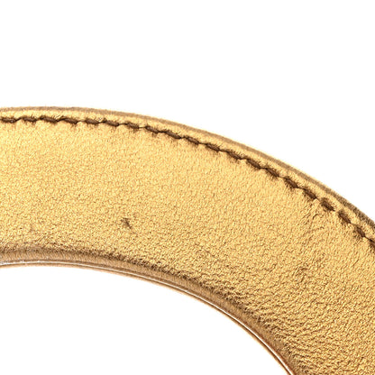 Christian Dior Metallic Calfskin Crystal Mini Lady Dior Gold 14 of 17