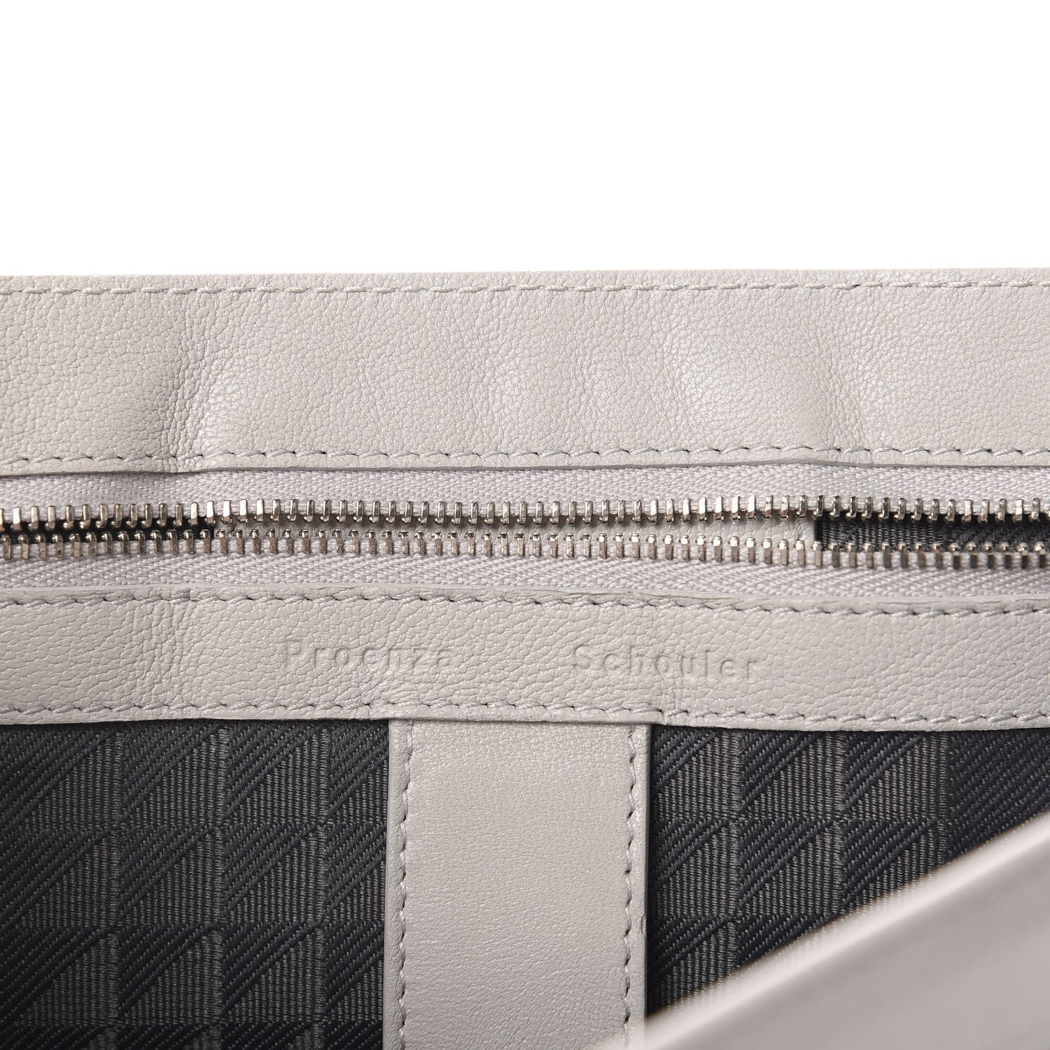 Proenza Schouler Lambskin Medium PS1 Satchel Pale Steel 8 of 11