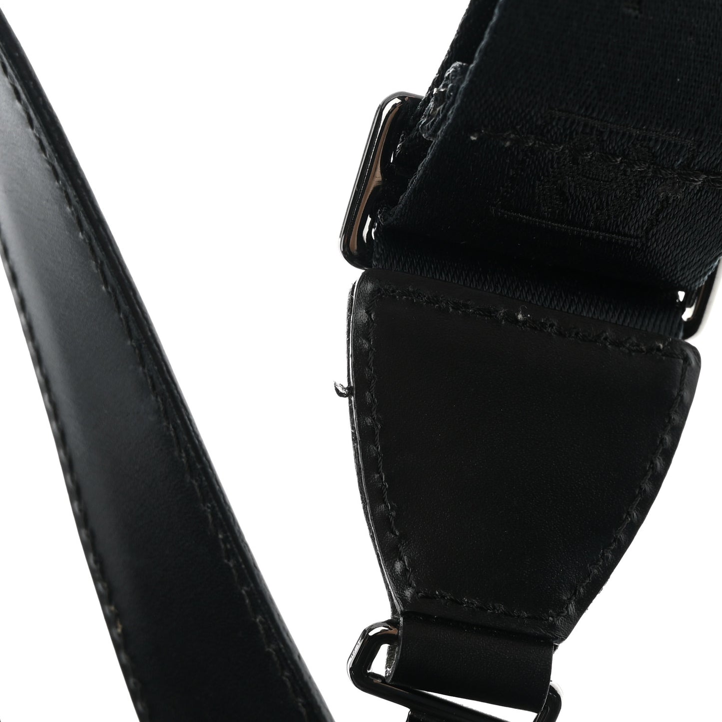 Nylon Travel Convertible Tote Black