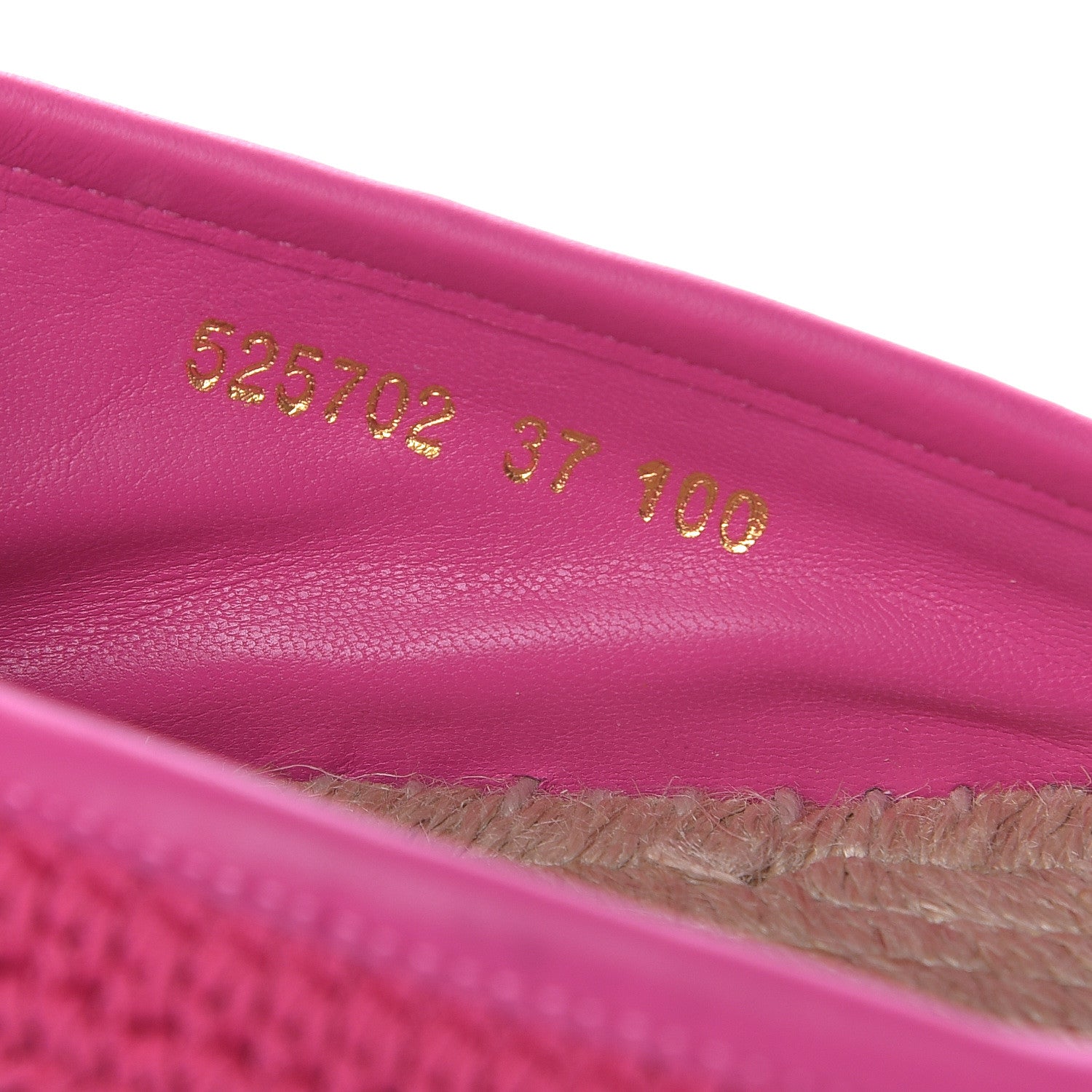 Gucci Cotton Crochet Pearly GG Marmont Espadrilles 37 Cyclamen Rose 8 of 9