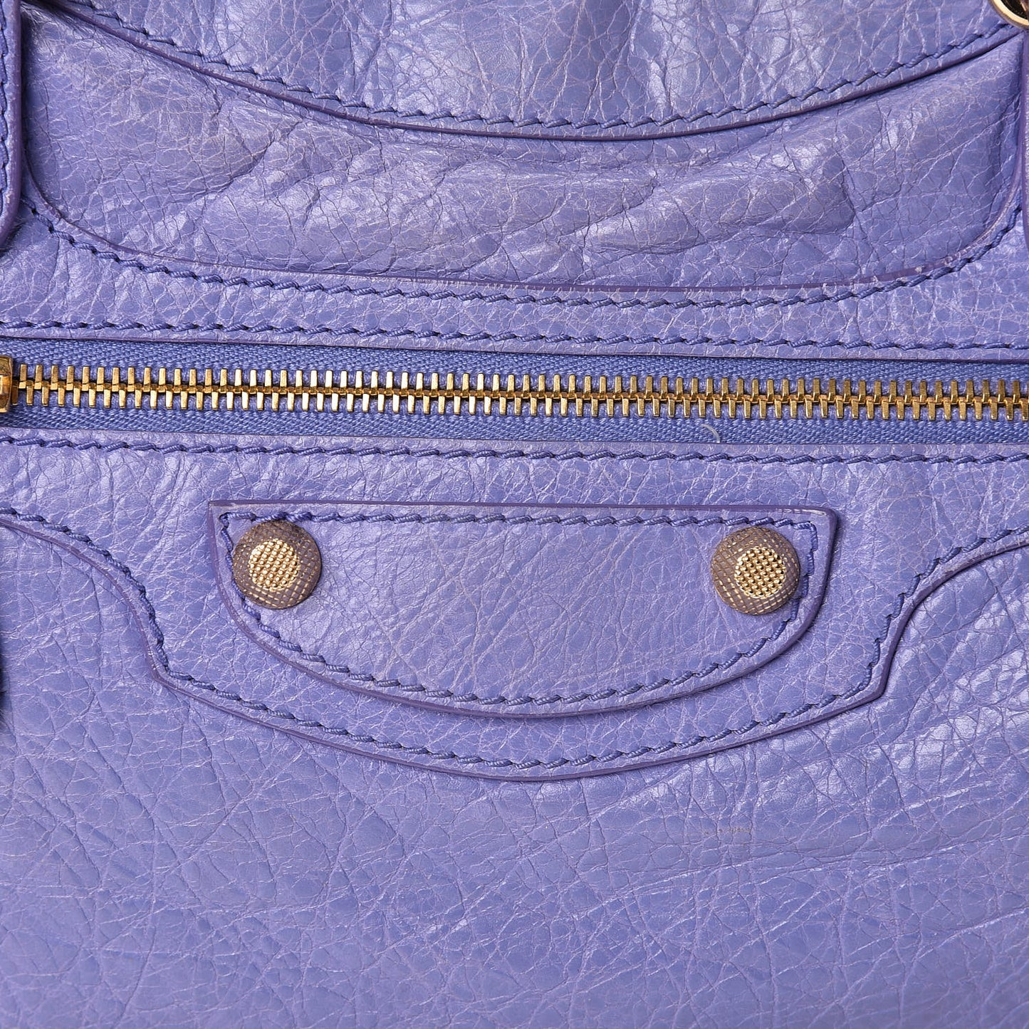 Agneau Giant 12 Gold Hardware Town Mauve Light Mauve