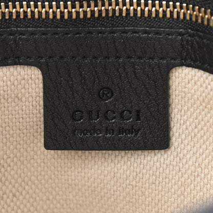 Gucci Pebbled Calfskin Medium Soho Flap Crossbody Black 6 of 11