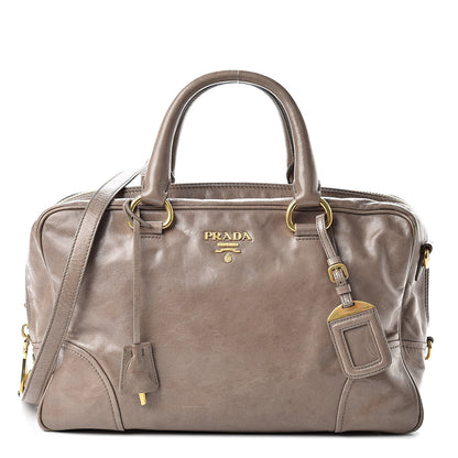 Prada Vitello Shine Bauletto Argilla 1 of 13