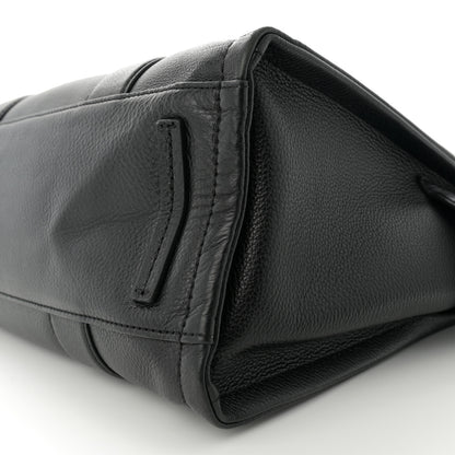 Marc Jacobs Grained Calfskin Large The Tote Bag Black 10 of 13