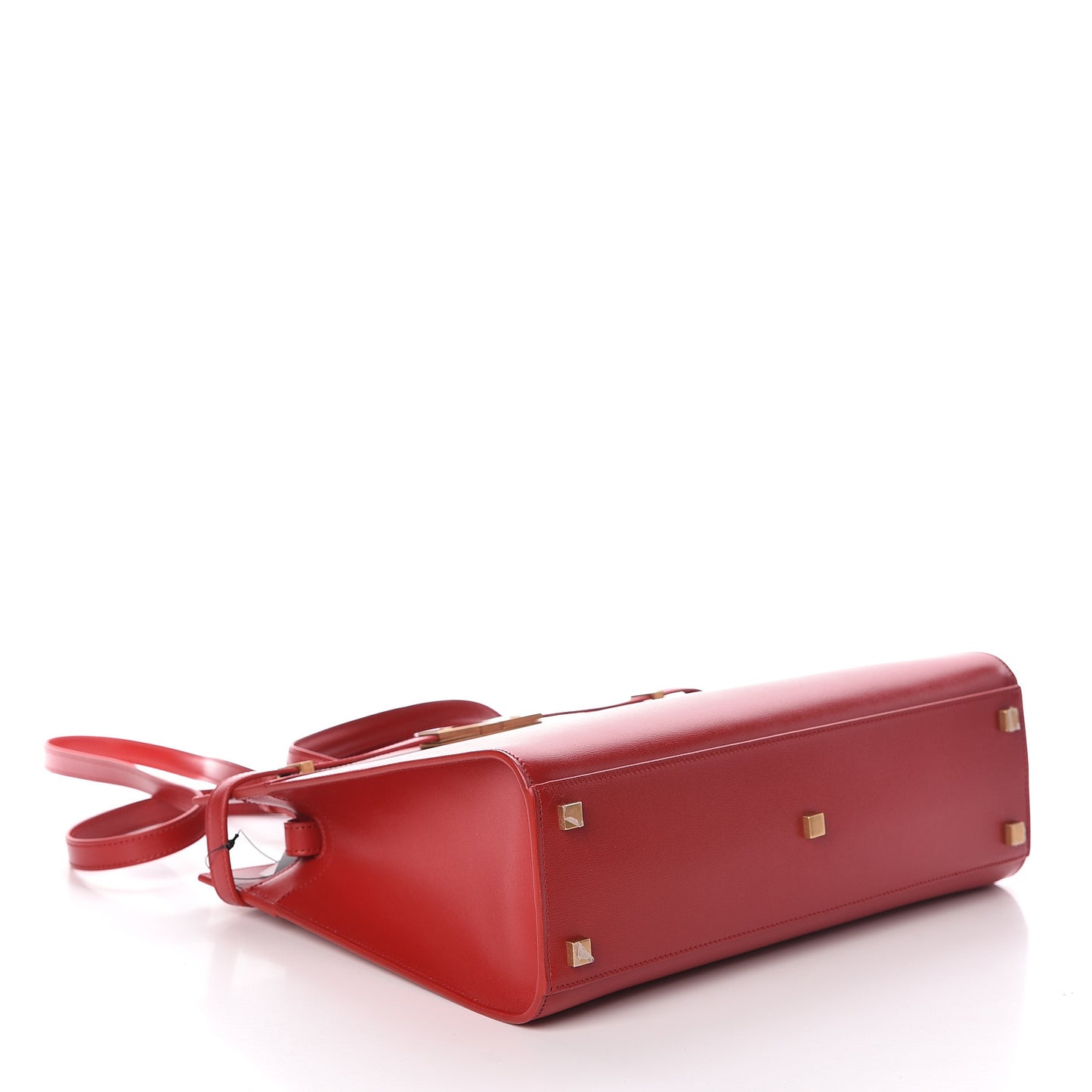 Calfskin Small Manhattan Shopper Tote Red