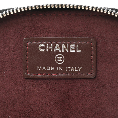 Chanel Lambskin Quilted Jewelry Travel Case Black 6 of 11