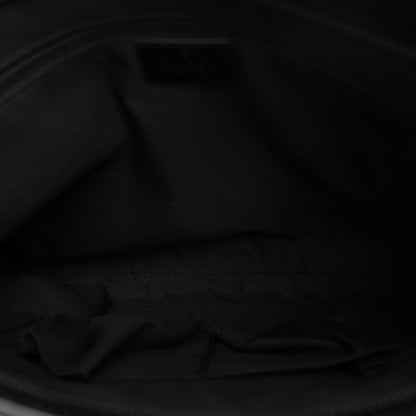 Gucci GG Monogram Web Flat Messenger Bag Black 4 of 9