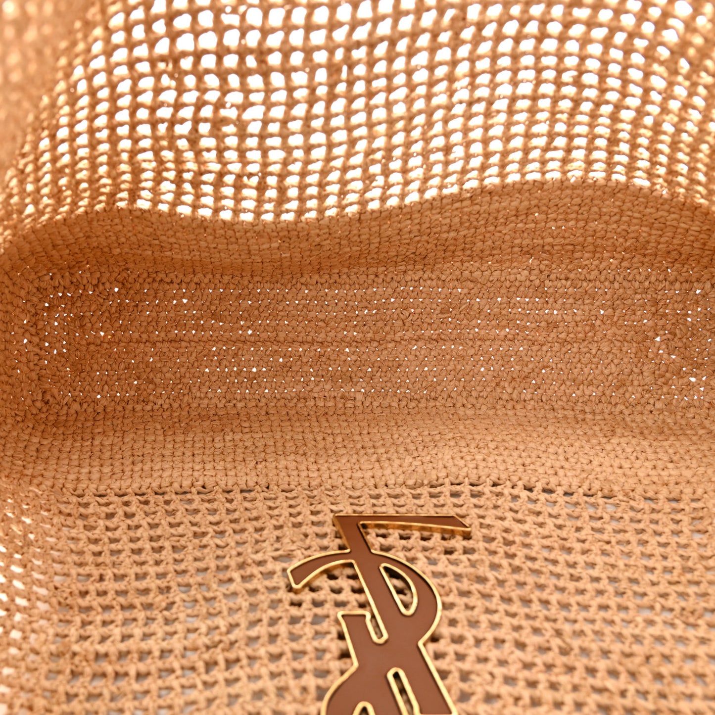 Raffia Icare Shopping Tote Natural