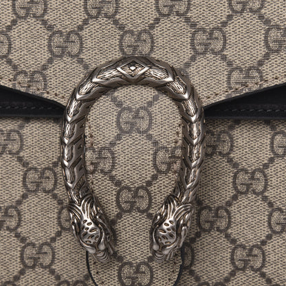 Gucci GG Supreme Monogram Small Dionysus Shoulder Bag Black 12 of 13