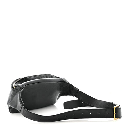 Saint Laurent Grain De Poudre Monogram Belt Bag Black 3 of 9