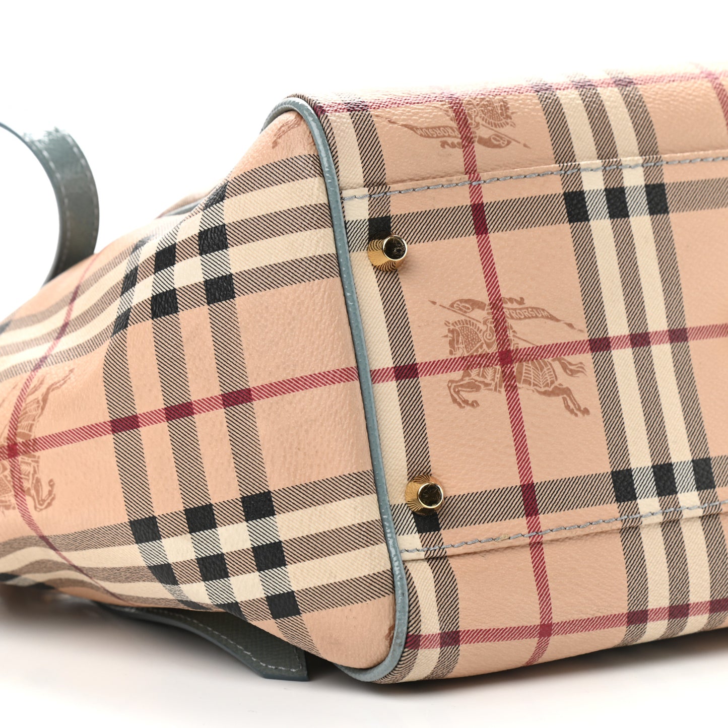 Haymarket Check Small Canterbury Tote Storm Grey