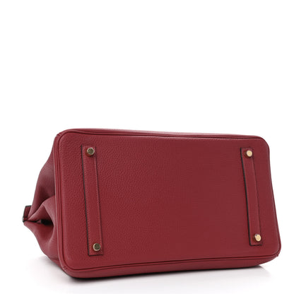 Hermes Togo Birkin 35 Rouge Grenat 3 of 9