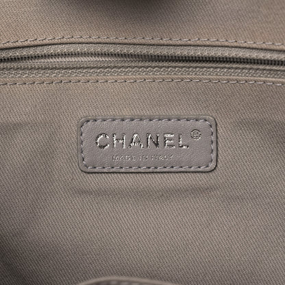 Chanel Glazed Calfskin Large Deauville Tote Light Pink 6 of 16