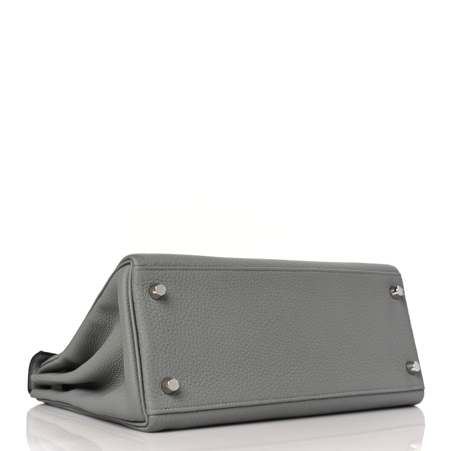 Hermes Togo Kelly Retourne 28 Gris Mouette 4 of 9