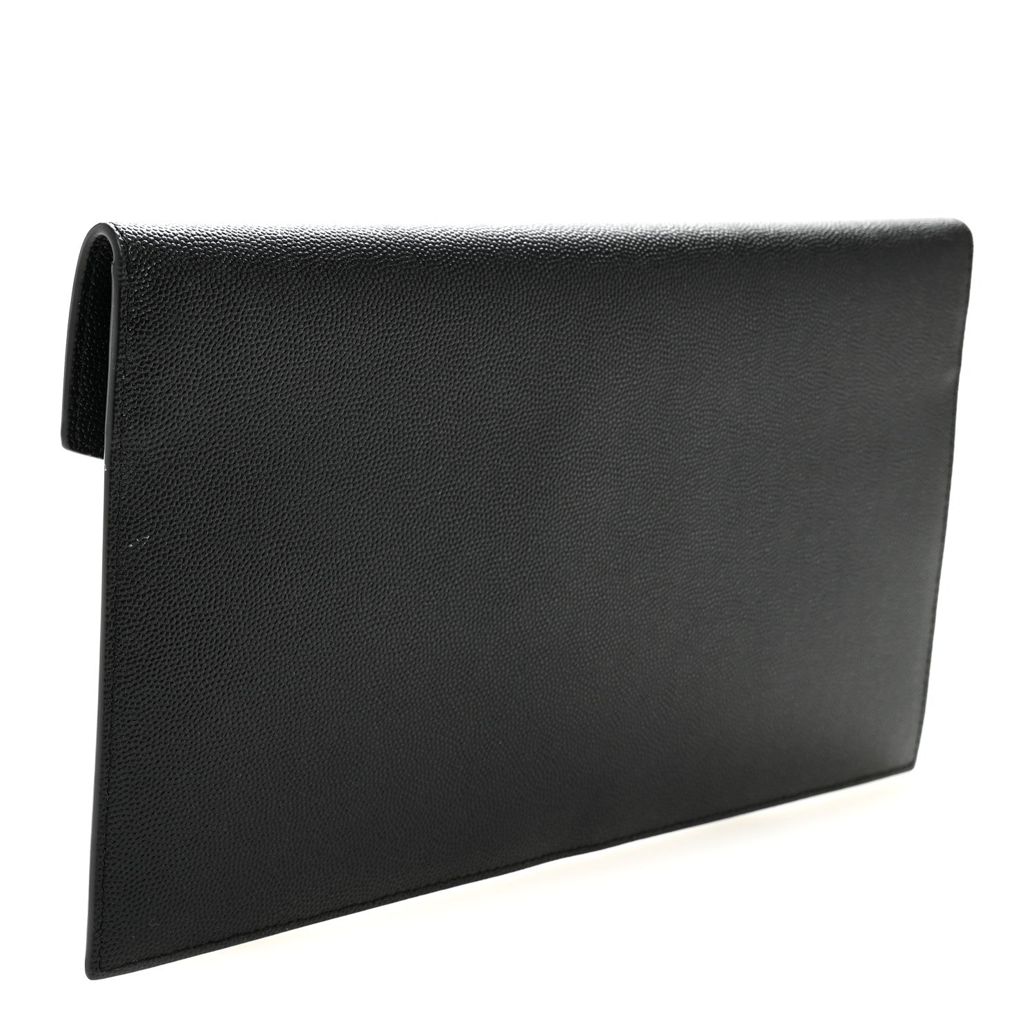 Saint Laurent Grain De Poudre Uptown Pouch Black 3 of 8
