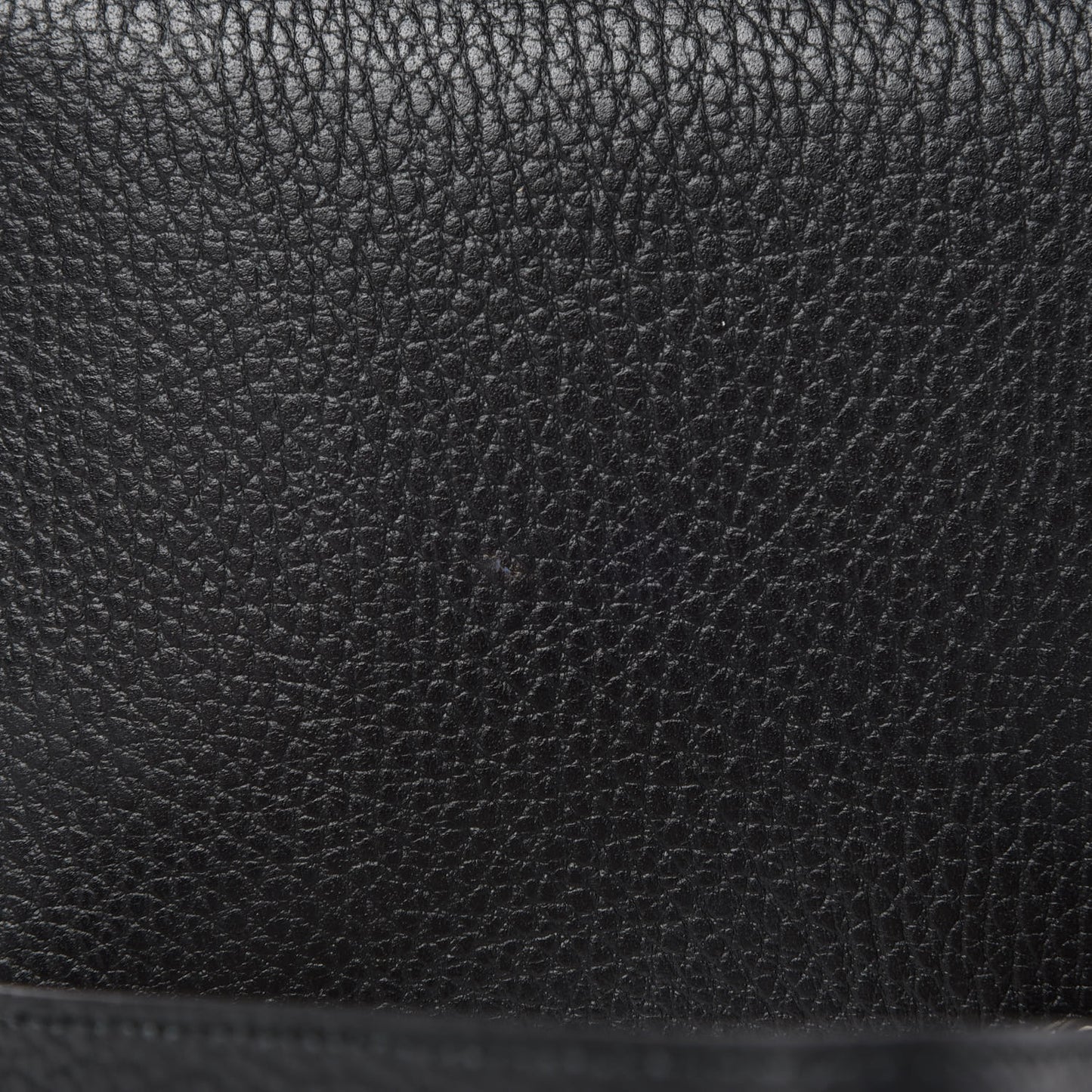 Dollar Calfskin Interlocking G Chain Wallet Black