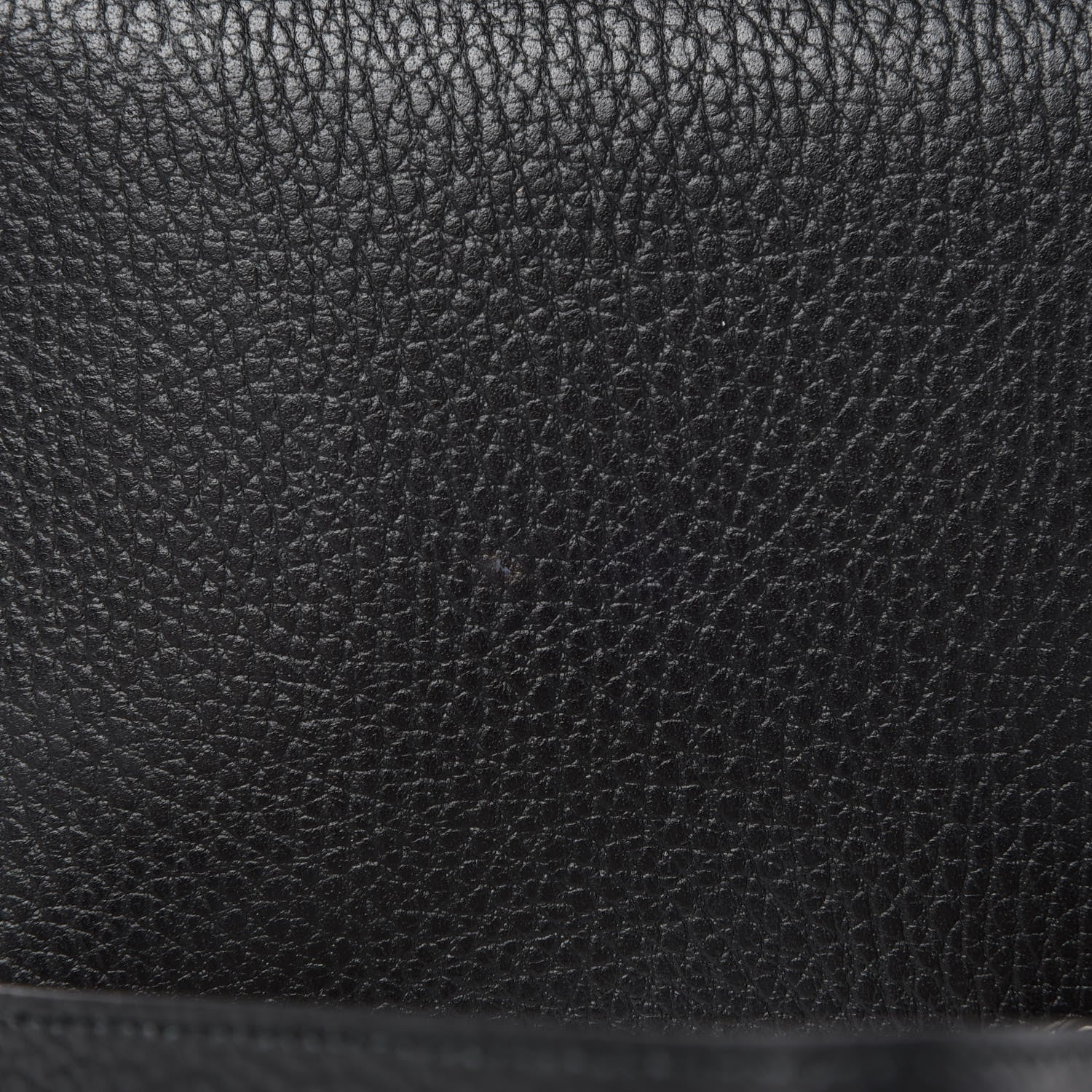 Gucci Dollar Calfskin Interlocking G Chain Wallet Black 9 of 10