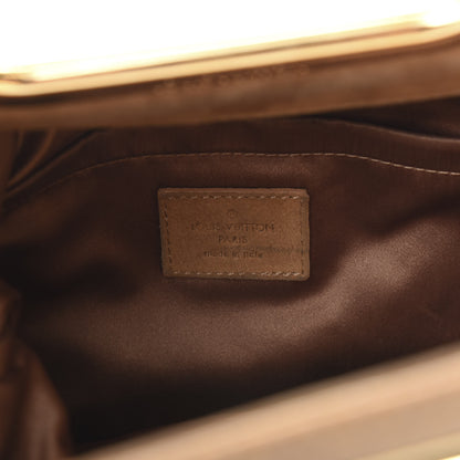 Louis Vuitton Suede Monogram Motard Afterdark Clutch Powder 6 of 12