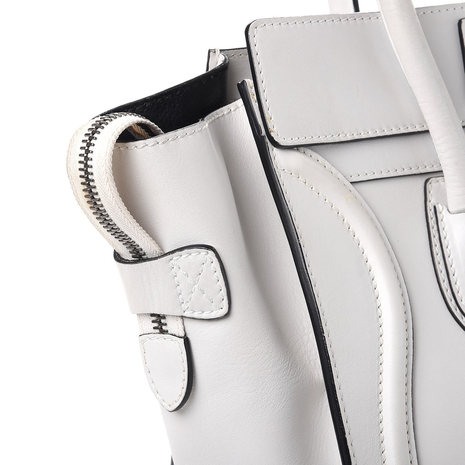 Celine Smooth Calfskin Mini Luggage Lune 12 of 22