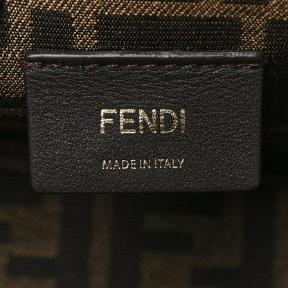 Fendi Shiny Nappa Small Fendi First Caramello 6 of 10