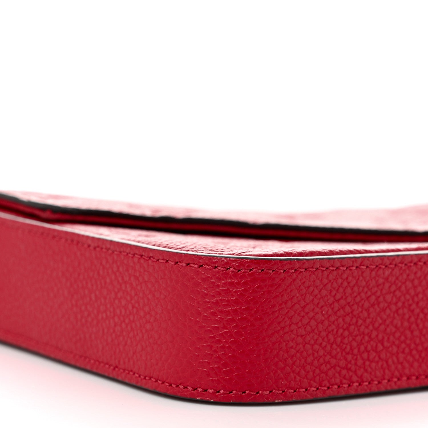 Louis Vuitton Empreinte Pochette Felicie Chain Wallet Scarlet 9 of 10
