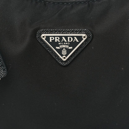 Prada Tessuto Nylon Saffiano Mini Re-Edition 2005 Bag Black 9 of 12