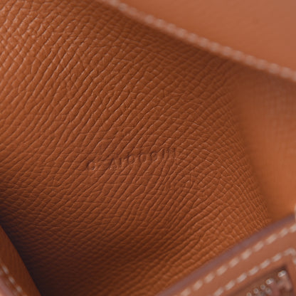 Hermes Epsom Bearn Compact Wallet Gold 7 of 7