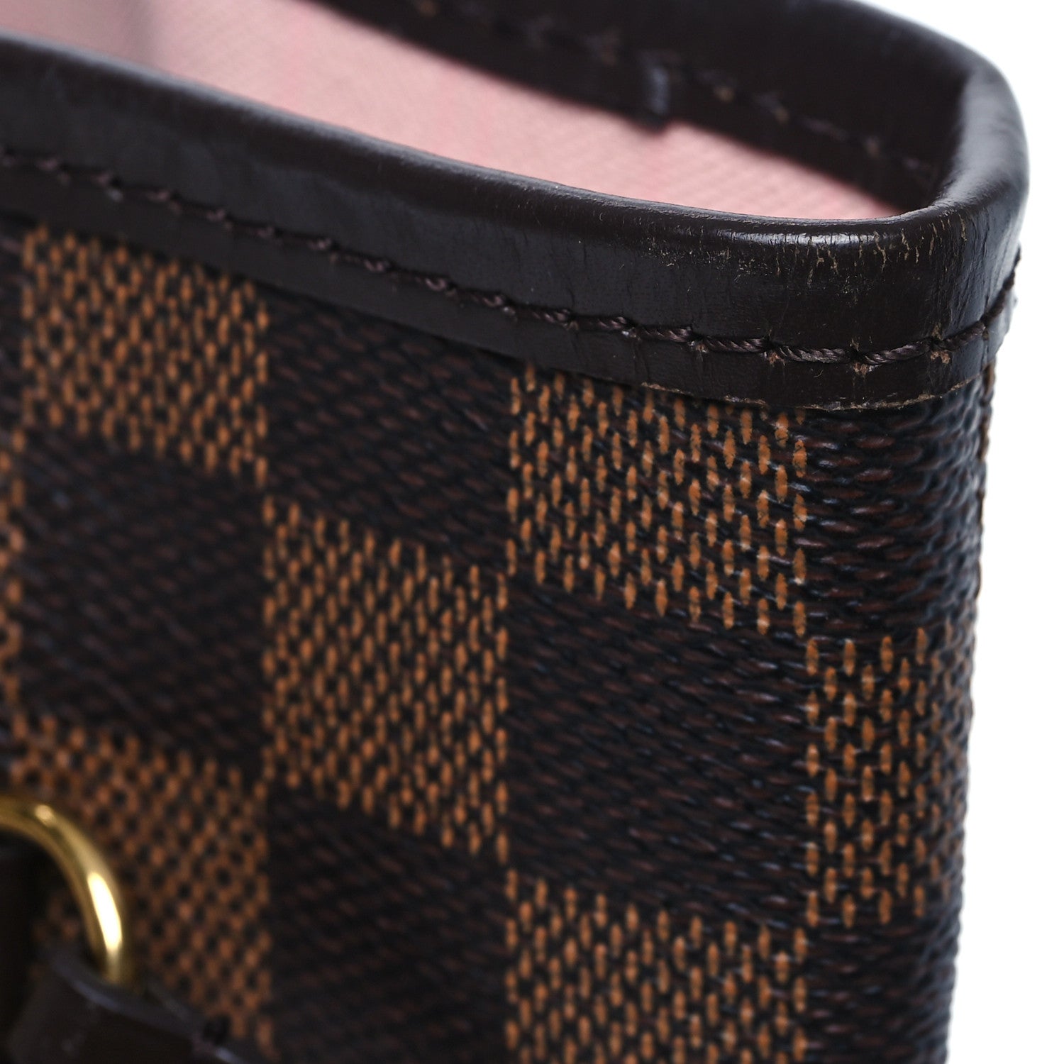 Louis Vuitton Damier Ebene Neo Neverfull MM Rose Ballerine 11 of 11