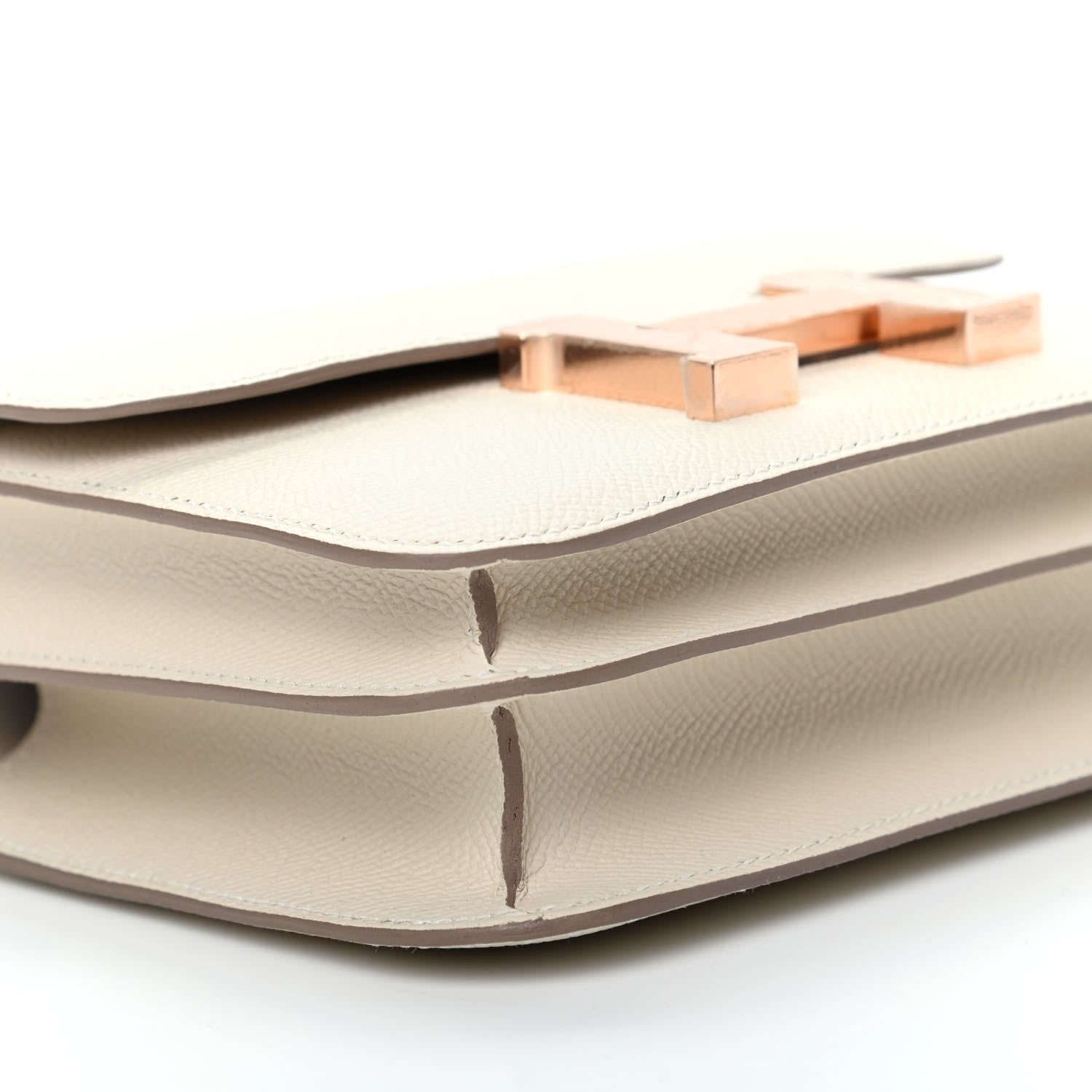 Hermes Epsom Constance 18 Craie 6 of 10