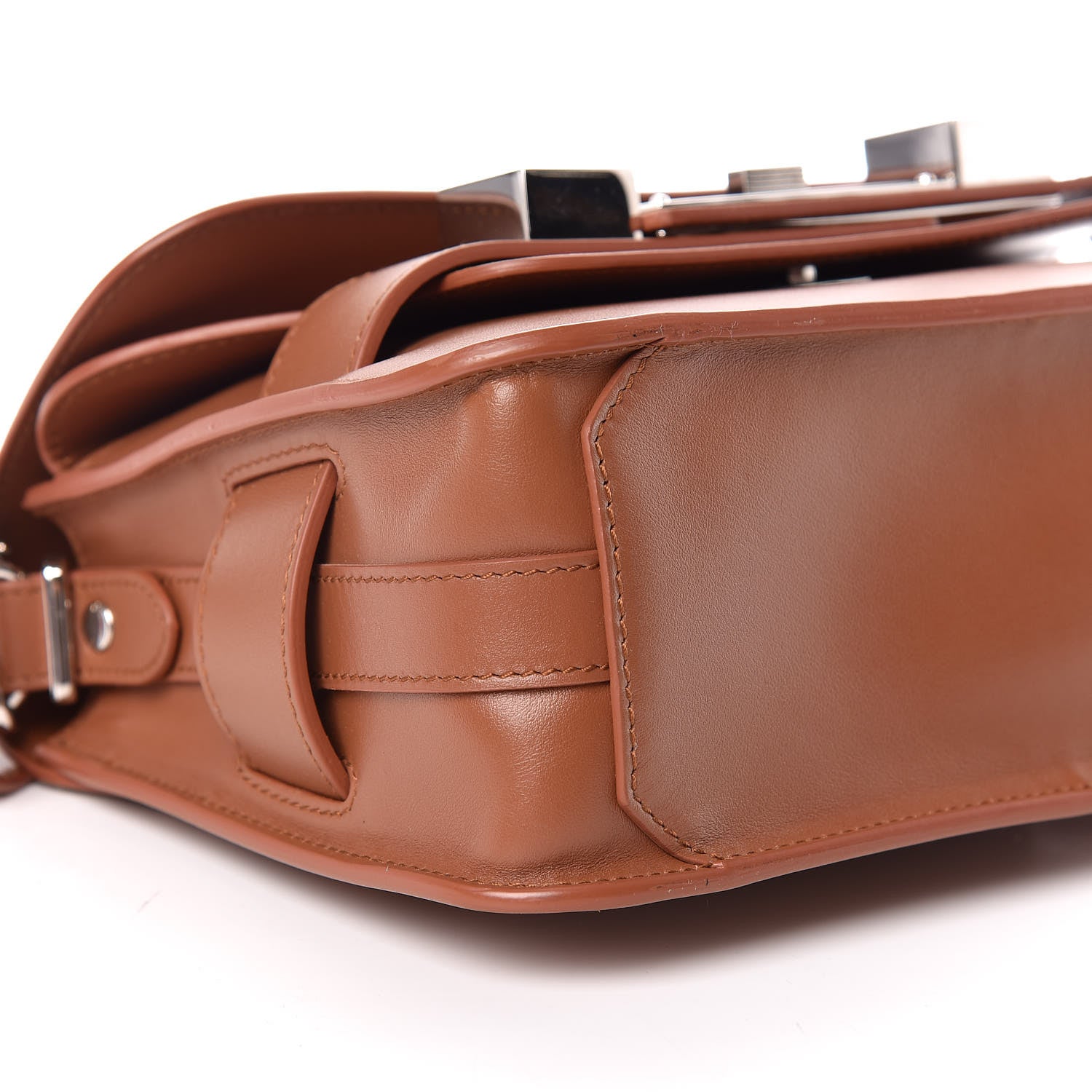 Proenza Schouler Smooth Calfskin Mini PS11 Classic Shoulder Bag Caramel 5 of 9