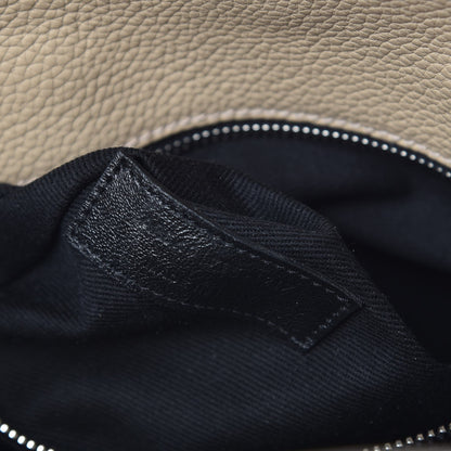 Saint Laurent Grained Calfskin Baby Souple Sac De Jour Dark Beige 7 of 7