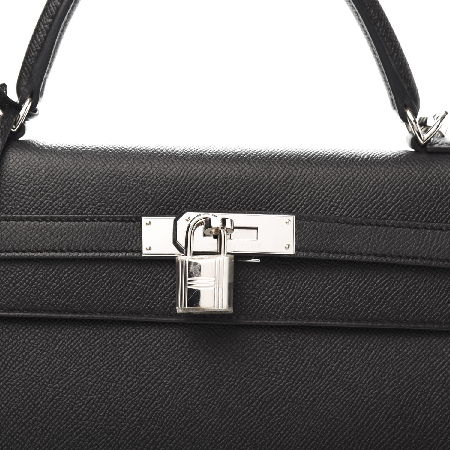 Hermes Epsom Kelly Sellier 32 Black 14 of 15