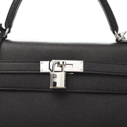 Hermes Epsom Kelly Sellier 32 Black 14 of 15