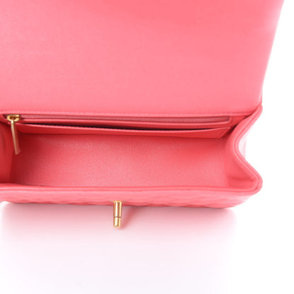 Chanel Caviar Quilted Mini Top Handle Rectangular Flap Pink 5 of 12