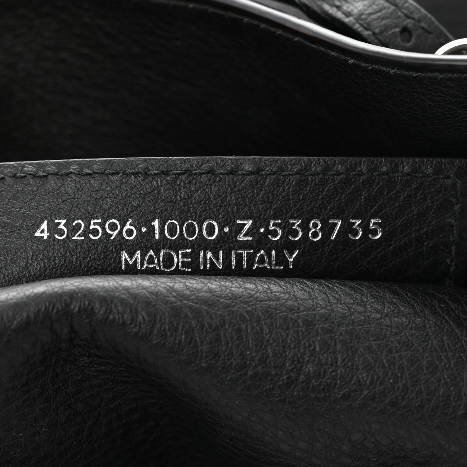 Balenciaga Veau Papier B4 Zip Around Tote Black 7 of 12